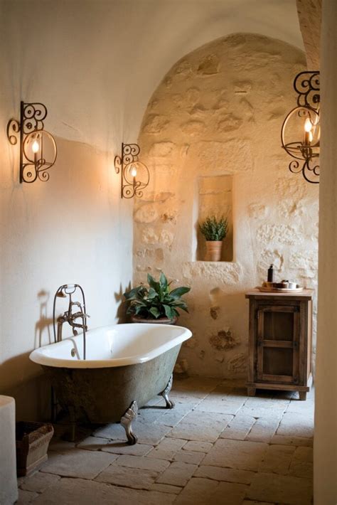 Tuscan Inspired Bathrooms Get Inspired Kitchen, Bathroom, Hall