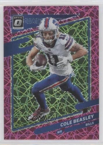 2021 Panini Donruss Optic Pink Velocity Prizm 79 Cole Beasley 52 EBay