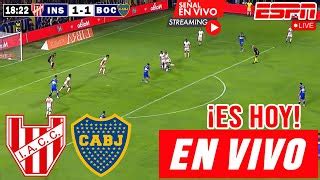 Instituto Vs Boca Juniors En Vivo Liga Profesional 2024 Efootball Y