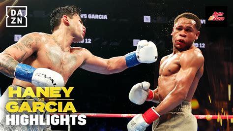 THREE KNOCKDOWNS | Devin Haney vs. Ryan Garcia Fight Highlights - YouTube