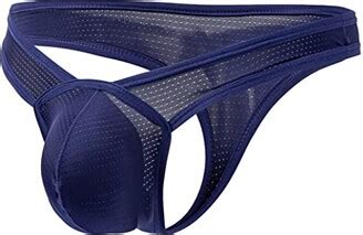 Faringoto Mens Thongs Underwear Bulge Enhancing G String T Back Bikini Pack ShopStyle Briefs