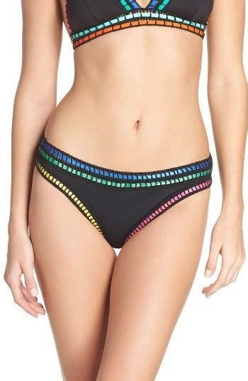 La Blanca Threading Along Bikini Bottoms