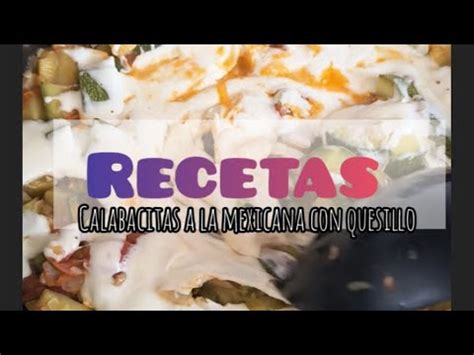 Comida Con Menos De Pesitos Calabacitas A La Mexicana Comida