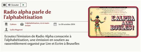 L ALPHABÉTISATION L ÉDUCATION Journal Essentiel