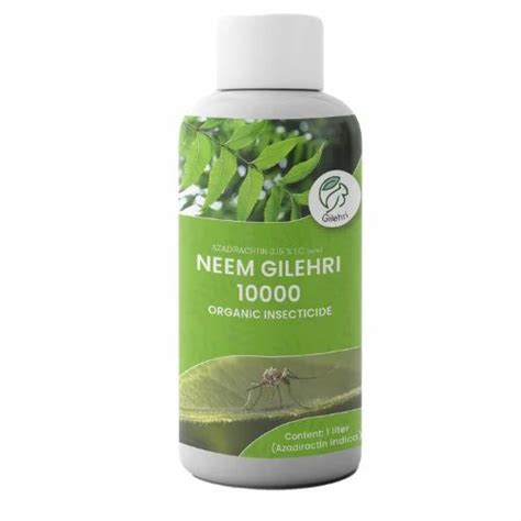 Gilehri Neem Oil 10000 Ppm 1 Litre At Rs 800litre Neem Seed Oil In