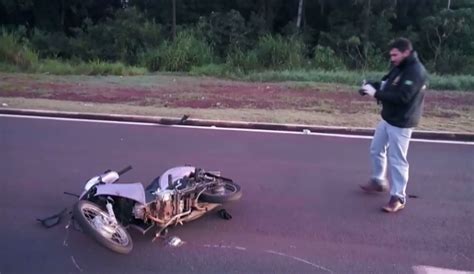 Motociclista morre em acidente na BR 277 em Foz do Iguaçu Oeste e