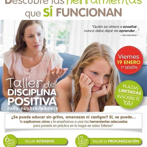 Próximo Taller De Disciplina Posotiva Intensivo O Profundización En Ceip Agustín De Argüelles