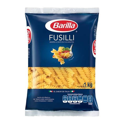 Pasta Barilla Fusilli A Domicilio Merqueo Mx