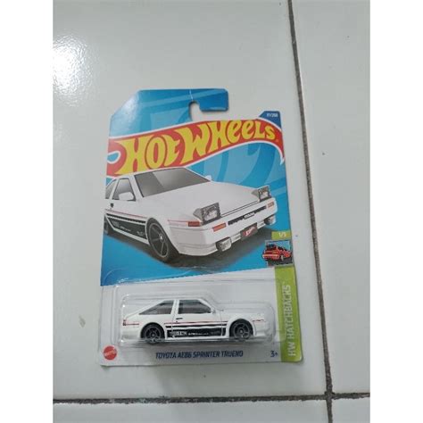 Jual Hotwheels Hot Wheels Toyota AE86 Sprinter Trueno Putih Shopee Indonesia