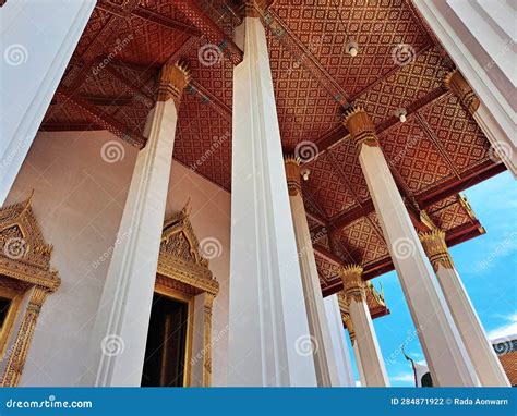 Wat Suthat Thepwararam Is A Buddhist Temple In Bangkok Thailand Stock