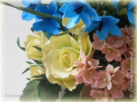 Цветочная композиция из фома | Flowers, Plants, Garden
