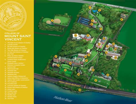 Map and Directions - College of Mount Saint Vincent