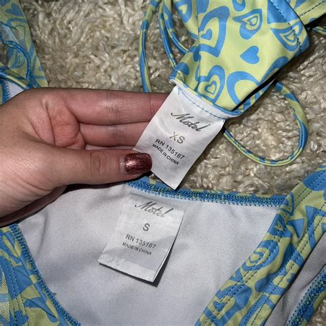 Motel Rocks Bikini With Matching Sarong Top Depop