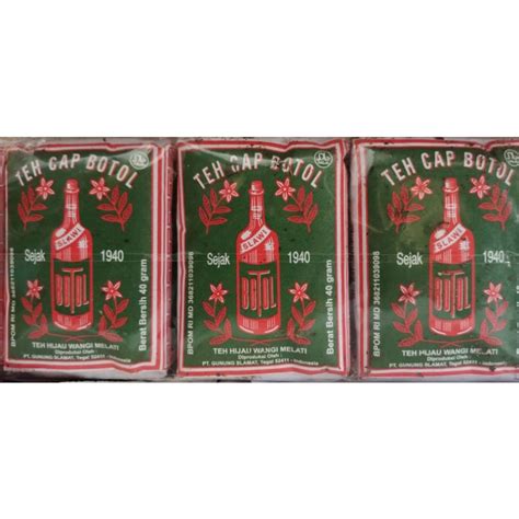 Jual Teh Cap Botol Tubruk Indonesiashopee Indonesia