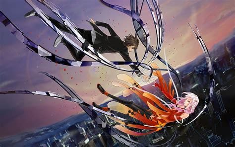 Anime Guilty Crown Inori Yuzuriha Shu Ouma Hd Wallpaper Peakpx