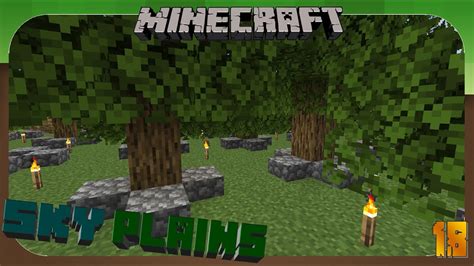 Minecraft Sky Plains Ger Holz Farmen Youtube