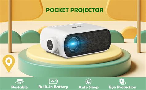 Amazon Mini Proyector Con Bater A Incorporada Proyector De Arte