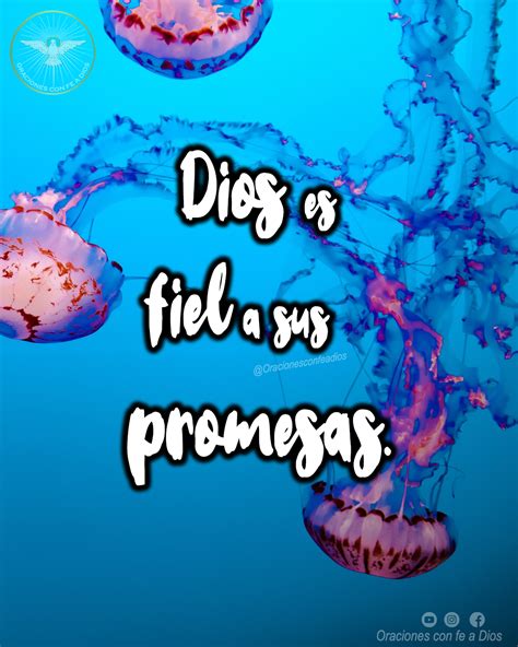 Dios Es Fiel A Sus Promesas Mantengamos La Fe En Dios Y Que Pronto