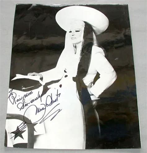 ORIGINAL ACTRESS MAE West Classic Pin Up Sex Symbol Signed 1971 Photo LOA 63 98 PicClick UK