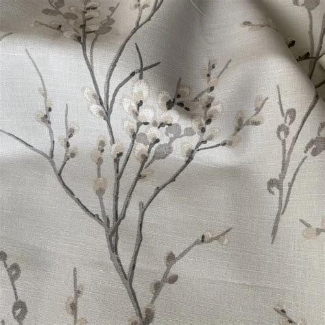 Laura Ashley Pussy Willow Natural Fabric Meters Eur Picclick It