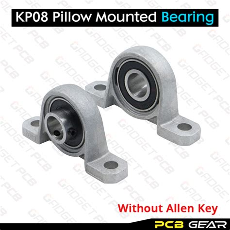 Zinc Alloy Kp Pillow Block Mounted Ball Bearing Mm Bore Diameter For