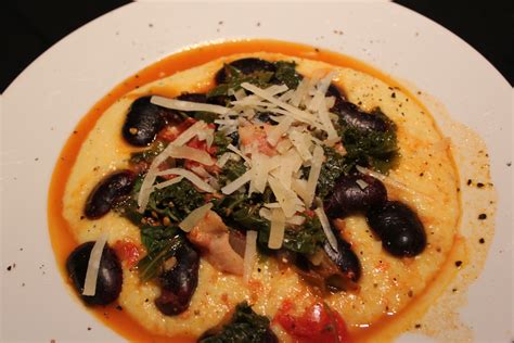 Inverbrook Farm Notes From Nikki Runner Beans In Smoky Tomato Sauce Over Creamy Polenta And