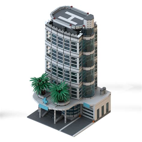 New Pcs Stadt Hei Verkaufen Street View Moc Modularen Strand