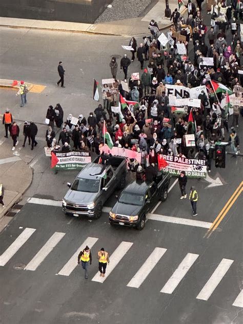 Free Palestine protest downtown 11-1-23 : r/TwinCities