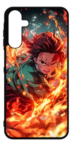 Funda Rengoku Anime Otaku Compatible Con Tecno Spark Pova Negro Infinix Hot Hot Pro