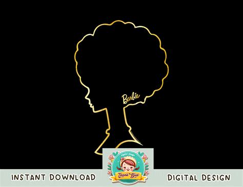 Barbie Afro Barbie Silhouette Png Sublimation Copy Inspire Uplift