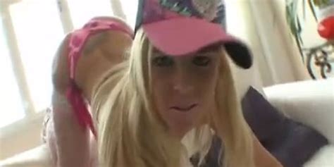 Super CUTE BLONDE Takes On 6 HUGE Black Poles 19s Tnaflix