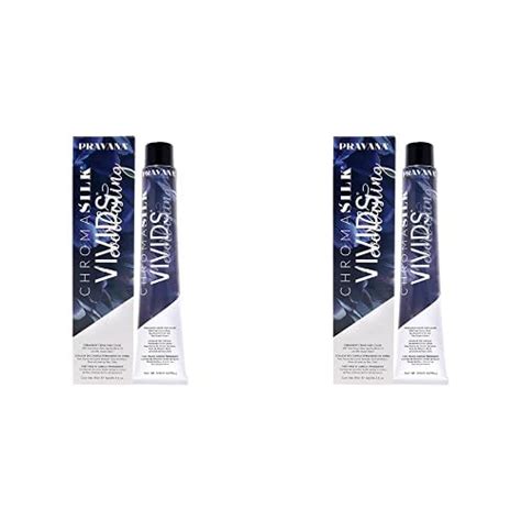 Pravana Chromasilk Vivids Everlasting Permanent Violet Reign Unisex 3 Oz Pack Of