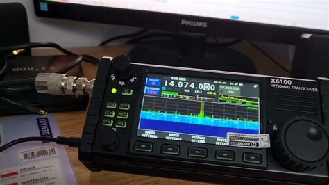 Xiegu X6100 With Wsjt X Linux Youtube