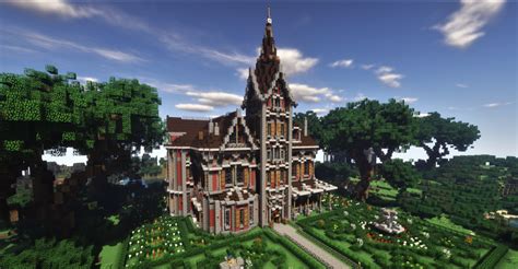 Victorian Mansion #3: Red Primrose (Updated) Minecraft Map