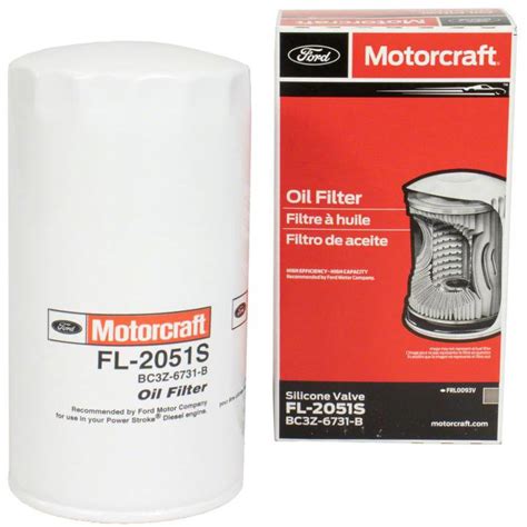 Parts & Accessories Automotive Engine Oil Filter MOTORCRAFT FL-2051-S ...