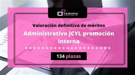 Valoraci N Definitiva De M Ritos De Administrativo Jcyl Promoci N Interna