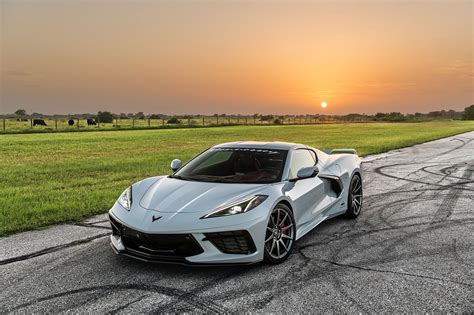 Tuned C8 Chevy Corvette Looks And Sounds Completely Rad On Hennesseys