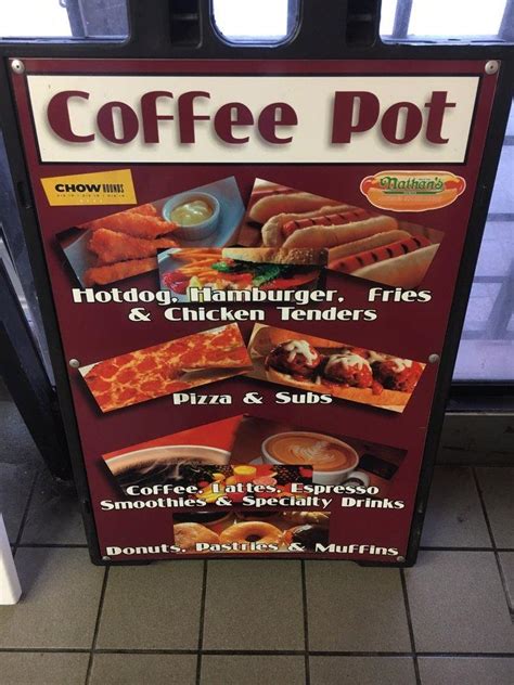 Menu At Coffee Pot Cafe Quincy