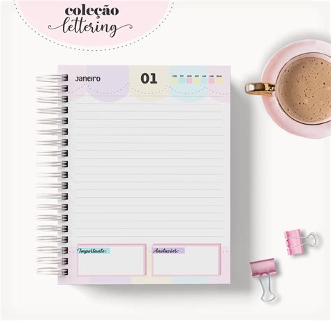 Agenda Permanente Personalizada Elo Produtos Especiais