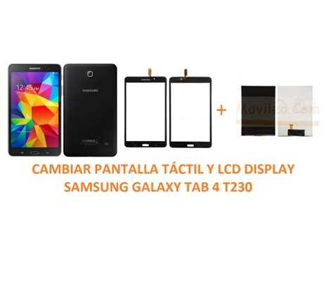 Cambiar Pantalla T Ctil Y Lcd Display Samsung Galaxy Tab T