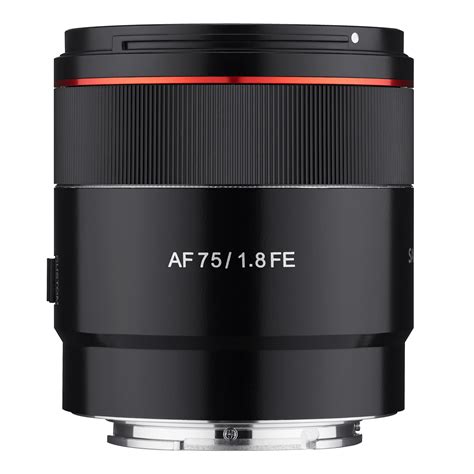 Samyang AF 75mm F 1 8 FE Prime Lens Announced EPHOTOzine