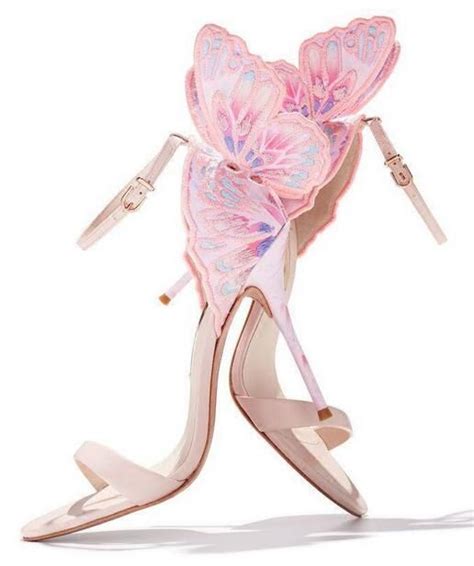 Butterfly Heel Sandals Leather High Heels High Heels Stilettos High