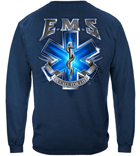 EMS On Call For Life EMS Long Sleeve T-Shirt