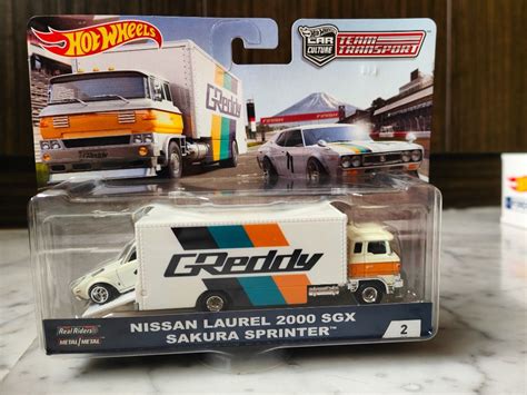 Hot Wheels Nissan Laurel Sgx Team Transport Series Hobbies Toys Toys Games On Carousell