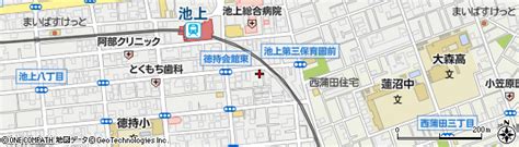 東京都大田区池上6丁目14 5の地図 住所一覧検索｜地図マピオン