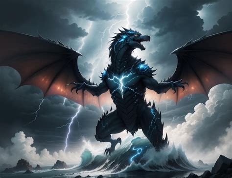 Fire And Lightning Dragon