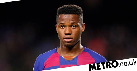 Man Utd Submit £89m Offer To Sign Ansu Fati From Barcelona Football