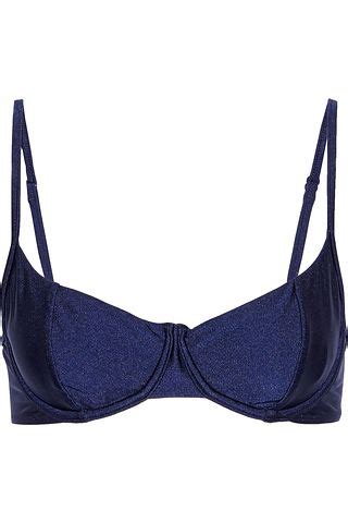 ZIMMERMANN Separates Scoop Metallic Bikini Top THE OUTNET
