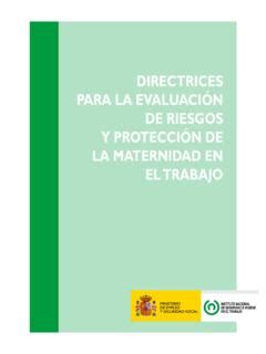 DIRECTRICES PARA LA EVALUACIÓN DE RIESGOS Y directrices para la