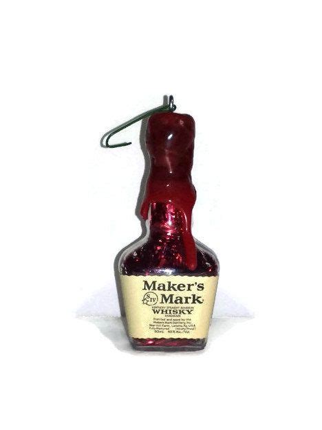 Makers Mark Christmas Ornaments Makers Mark Ornament Makers Etsy